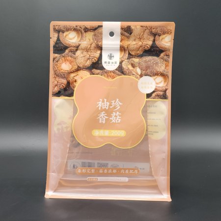 八邊封香菇包裝袋 菌菇干貨類食品自立袋